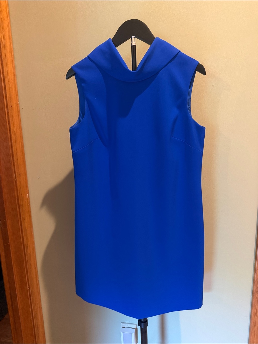 Alex Marie Sleeveless Mini Dress in Cobalt Blue